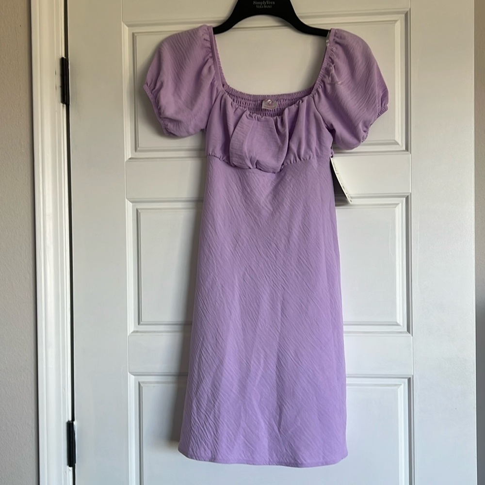xs lilac dress from walmart
